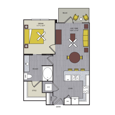 A1B Floorplan